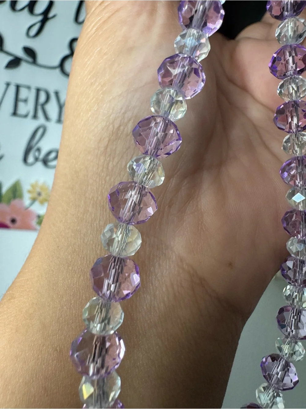 Bling Bling Crystal and Purple Phone/Key/Bag Chain #P1067
